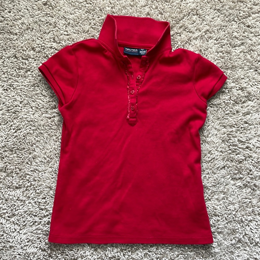 👶🏻5/$10👶🏻 Girls Nautica Polo Shirt